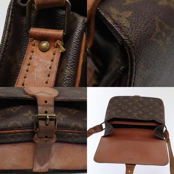 LOUIS VUITTON Monogram Cartouchiere MM Shoulder Bag M51253 - Picture 11 of 13